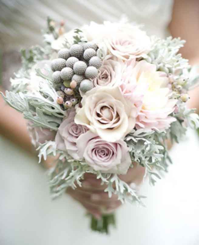 Bouquet mariée hiver