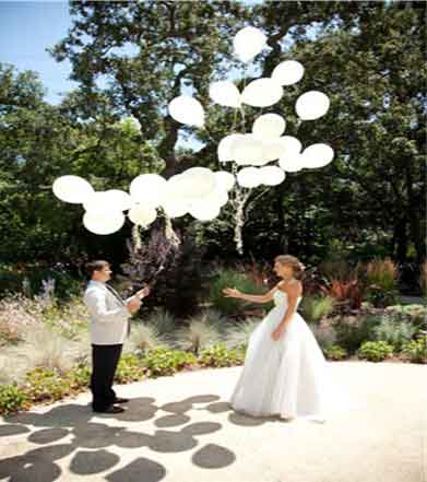 Lâcher de ballons